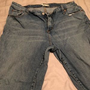 Levi boot cut jeans